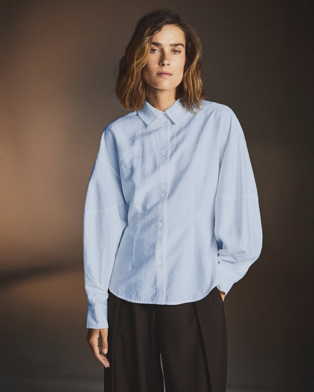 Selma Shirt Lysblå