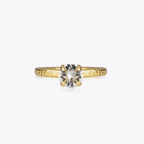 Natti Ring Gold Crystal