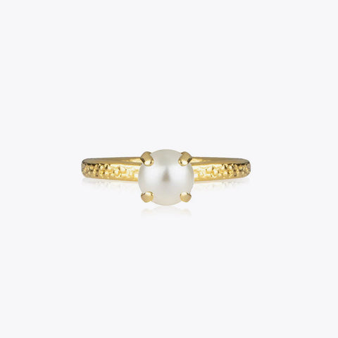 Natti Ring Gold Pearl