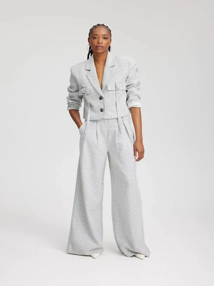Coelle Pant Hvit/Sort