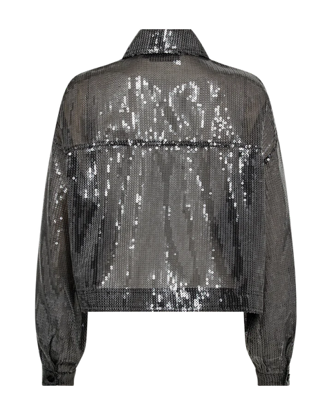 Trucker Jacket Sølv