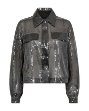 Trucker Jacket Sølv