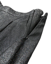 Shimmi skirt Sort