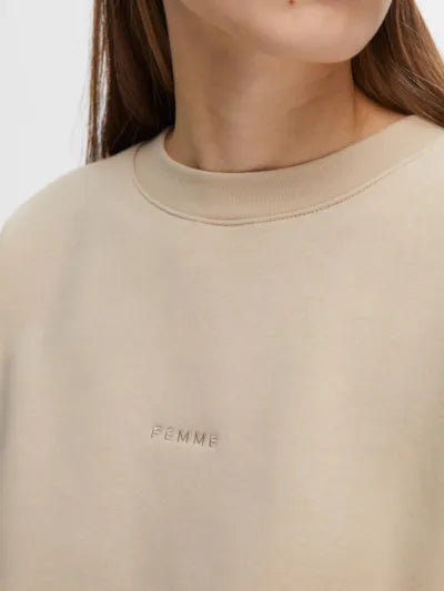 Lisa Hankie Crew Neck Beige