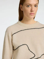 Sia Knit artwork Beige