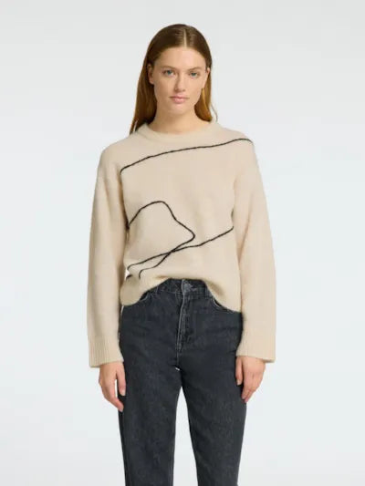 Sia Knit artwork Beige