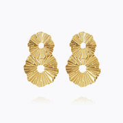 Vassia Earrings Gold Gull