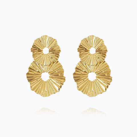 Vassia Earrings Gold Gull