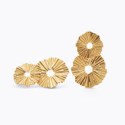 Vassia Earrings Gold Gull