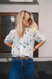 Eivor 2/4 Shirt Blomstrete
