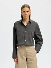 Dan Oversized Shirt Ex Brun