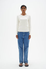 Dagna T-shirt LS Hvit