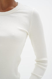 Dagna T-shirt LS Hvit
