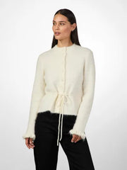 Thellis Ls Knit Beige