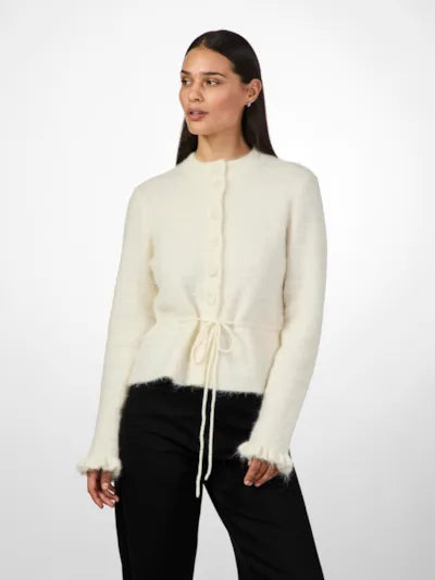 Thellis Ls Knit Beige