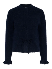 Thellis Ls Knit Mørkeblå