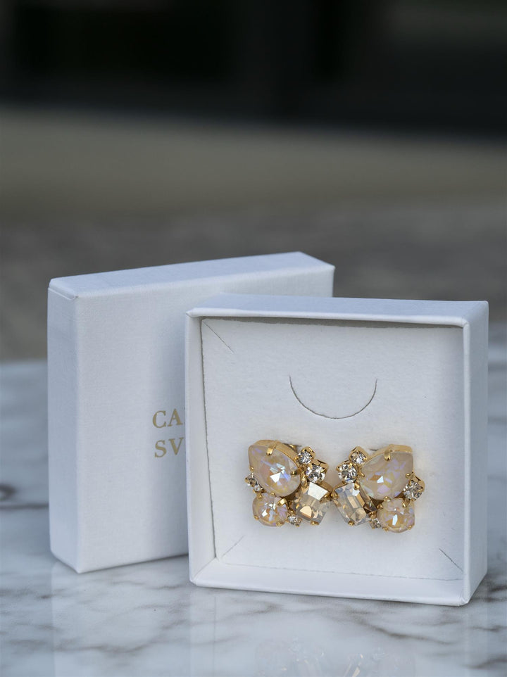 Angelina Earrings Cream