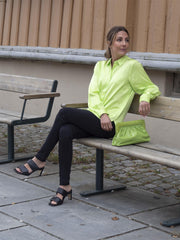 Franziska Ls Satin Shirt Grønn