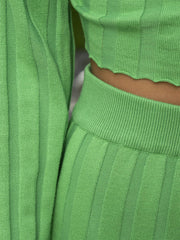 Strikk Bukse Eplegrønn