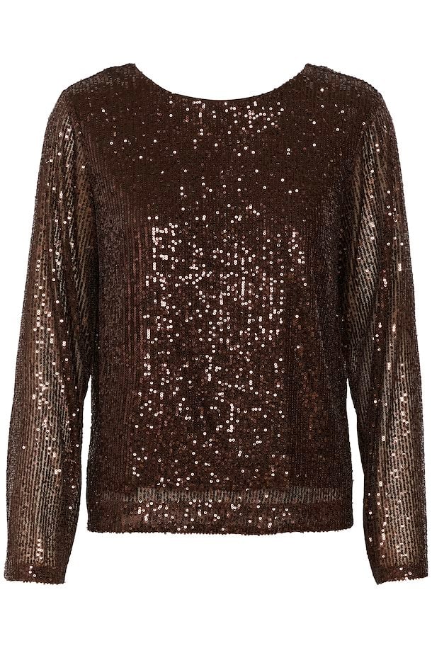 Darleena Blouse Mørkebrun