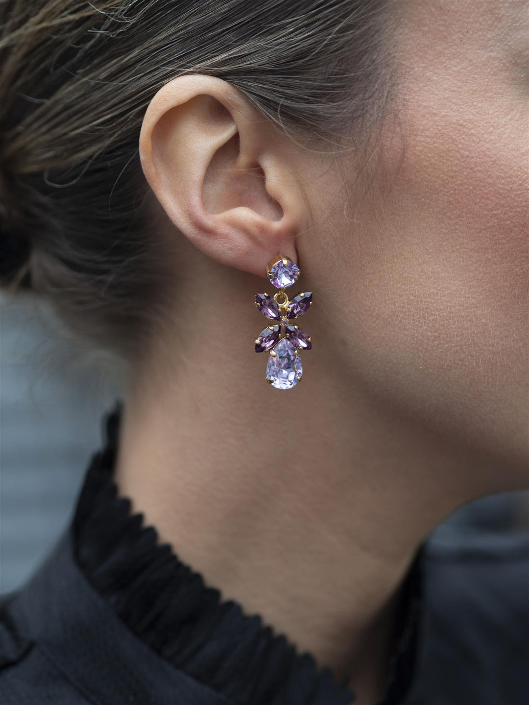 Mini Dione Earrings Lilla