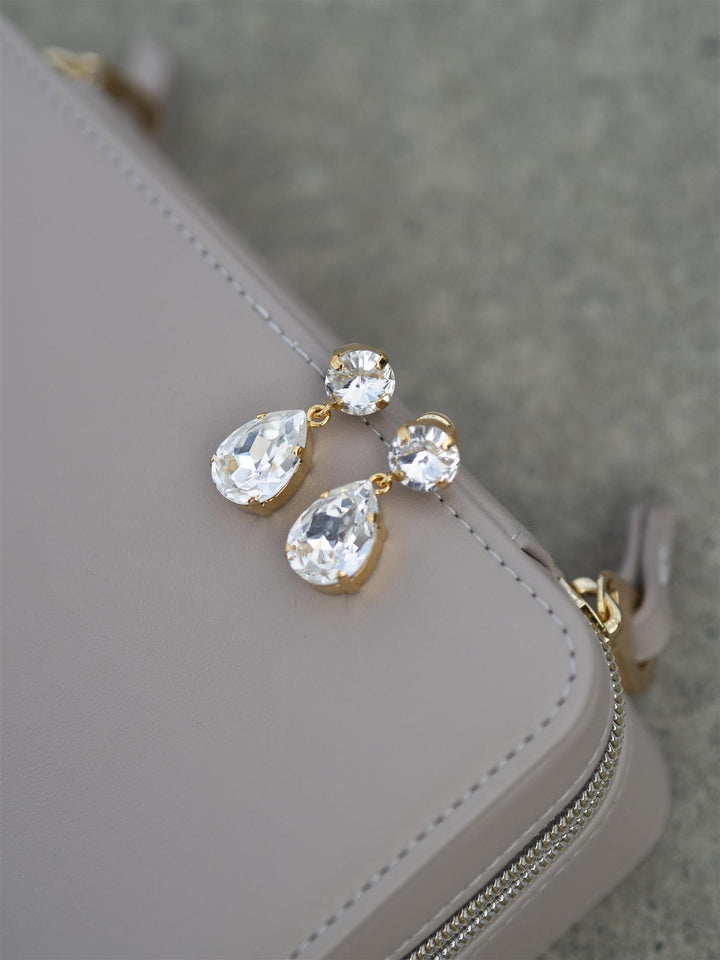 Classic Drop Earings Crystal