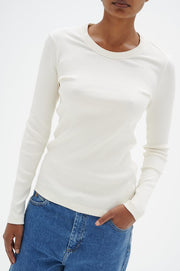 Dagna T-shirt LS Hvit