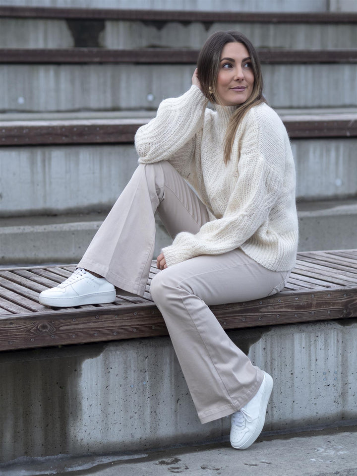 Zuma knit pullover Offwhite