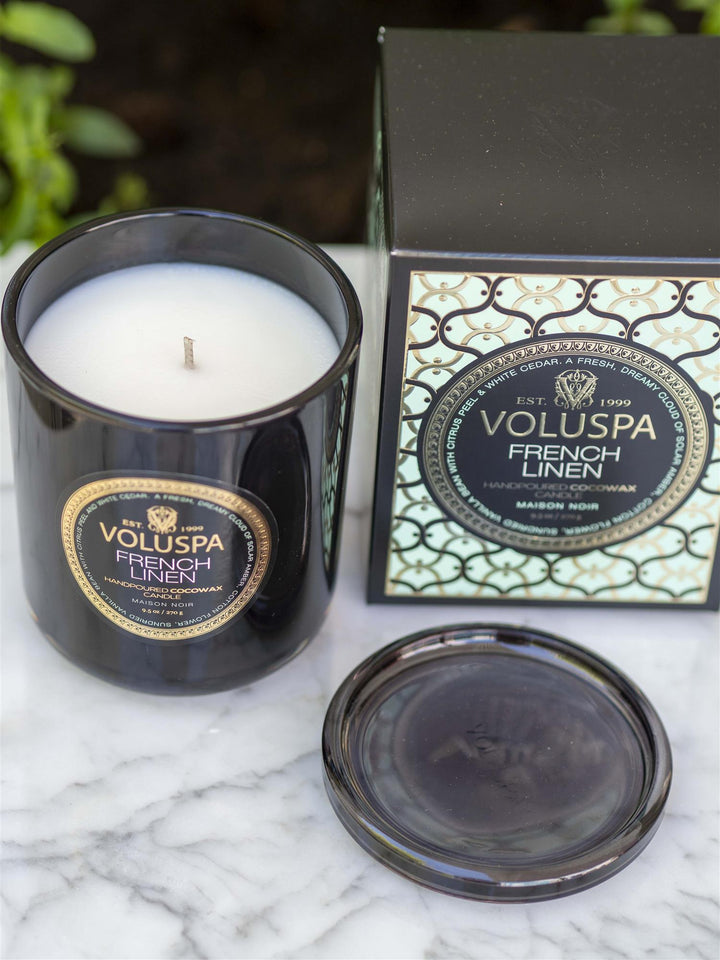 Boxed Candle French Linen Sort