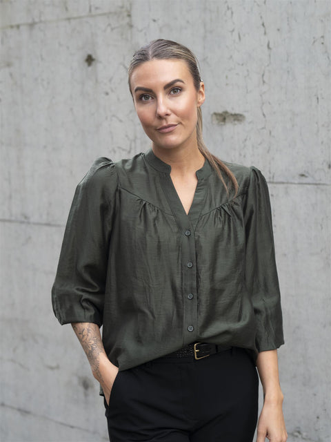 Kaliko Romina Shirt Grønn