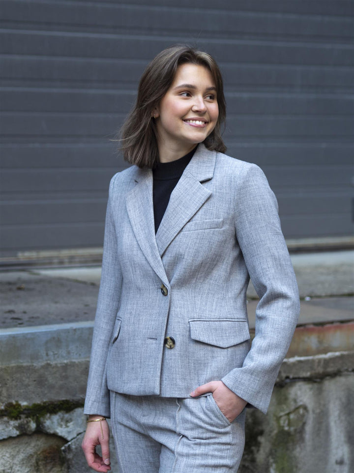 Zoie Blazer Lysegrå