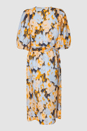Marigold Wrap Dress Multi