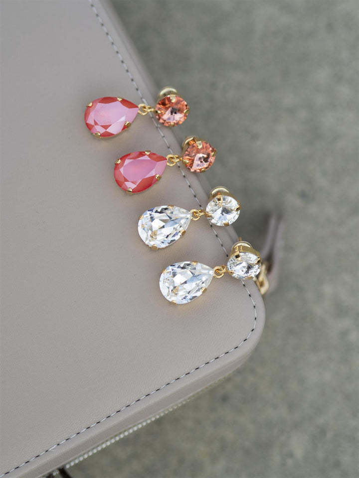 Classic Drop Earings Crystal