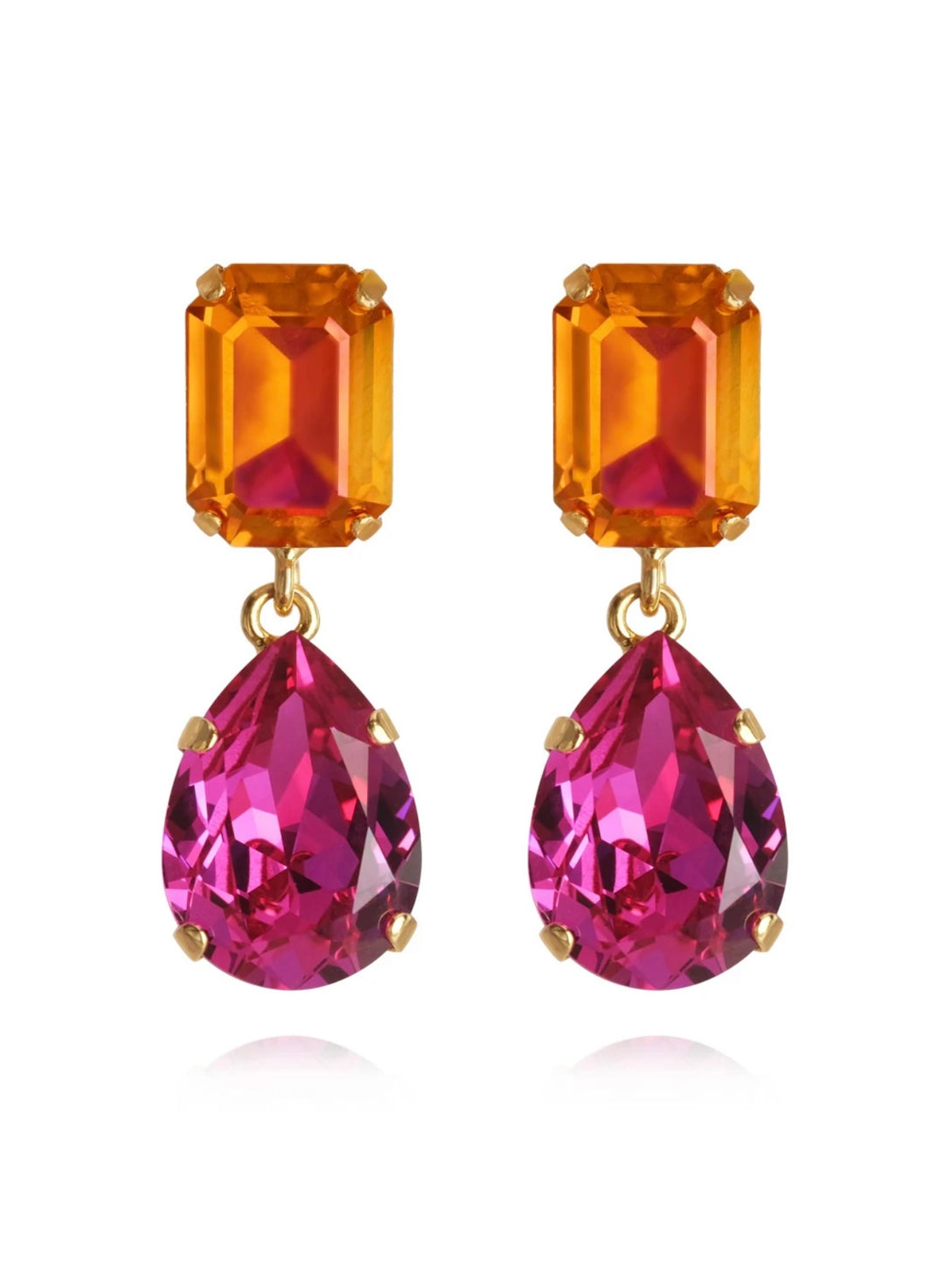 Lydia Short Earrings Multi
