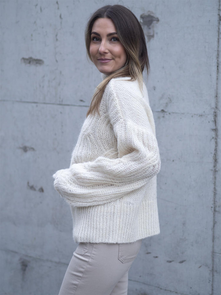 Zuma knit pullover Offwhite