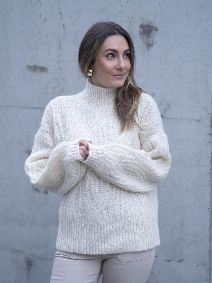 Zuma knit pullover Offwhite