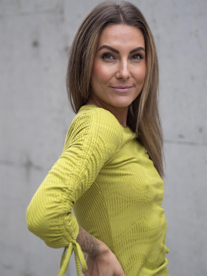 Eliana short dress Lime
