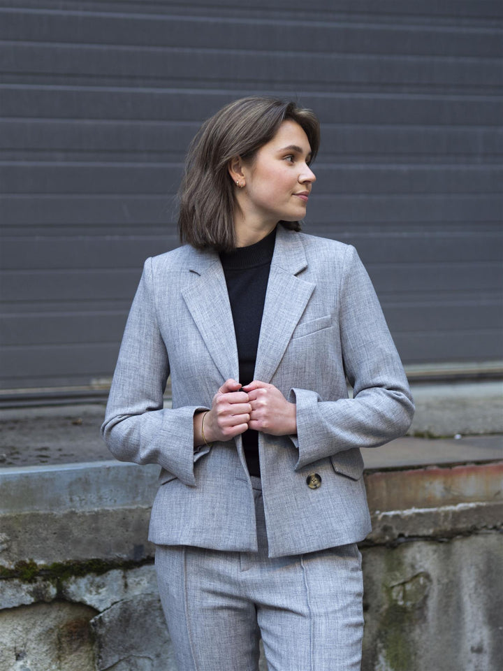 Zoie Blazer Lysegrå