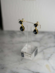 Mini drop earrings gold Sort