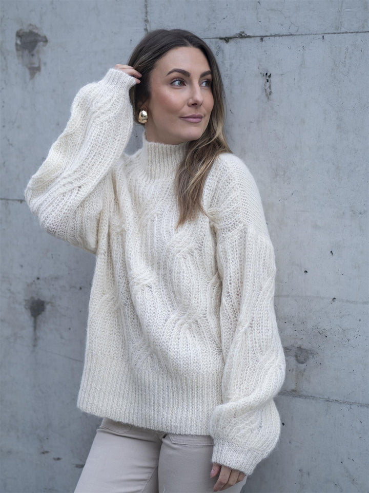 Zuma knit pullover Offwhite