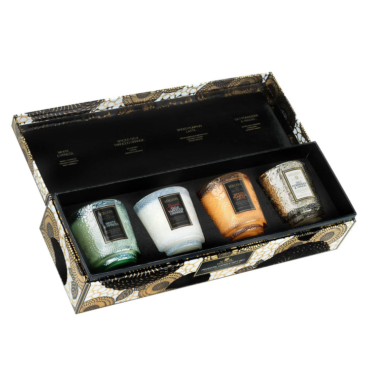Japonica Holiday Pedestal Gift Set