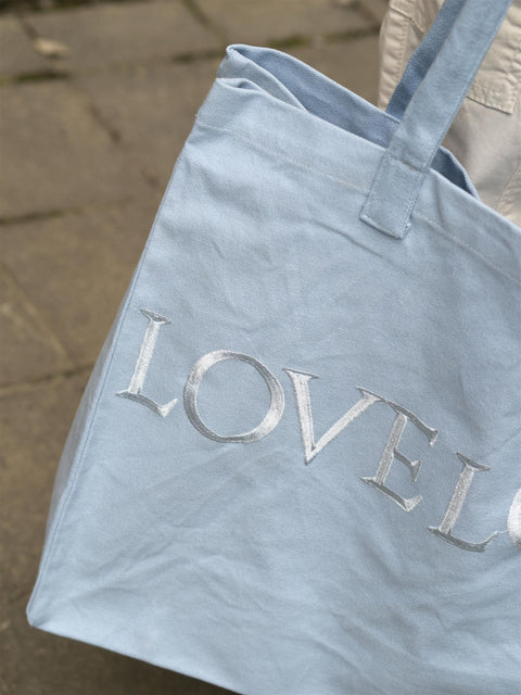 Love Lolita Tote Bag Lyseblå