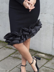 Sherry organza dress Sort