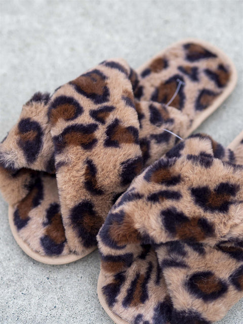 Lou slippers Leopard