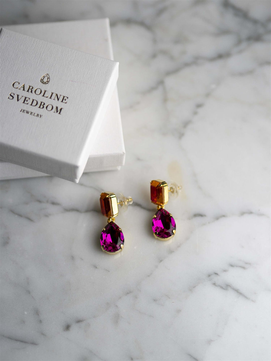 Lydia Short Earrings Multi