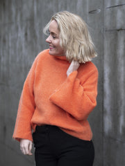 Felicia Oversized Knit Oransje