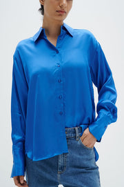 Pauline Shirt Mellom Blå