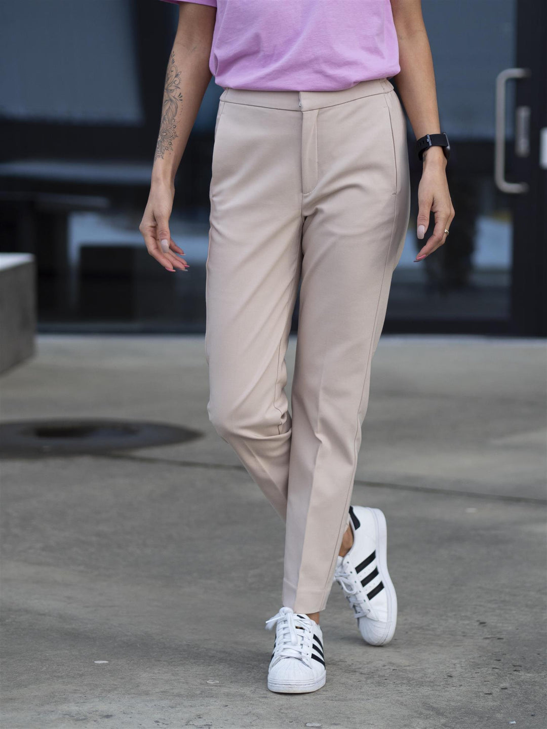 Zella IW Flat Pant Beige