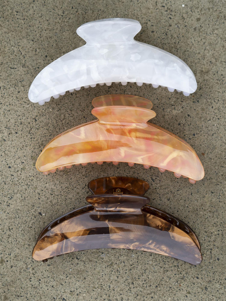 Wilma Hair Clip Brun