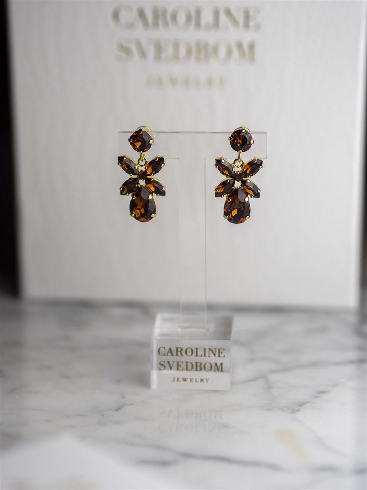 Mini Dione Earrings Brun